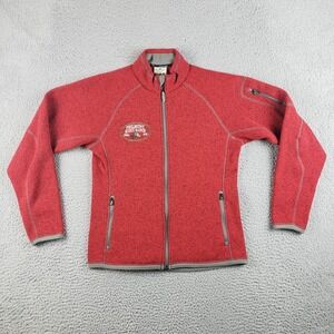 Philmont Arborwear Fleece Jacket Womens Small Red Boy Scouts BSA